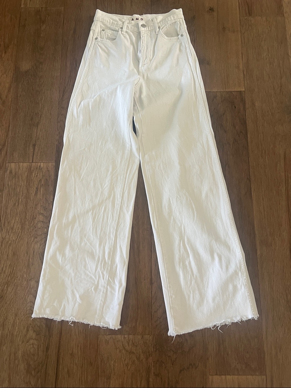 AMO Frida Wide Leg in white oak - Picture 12 of 16